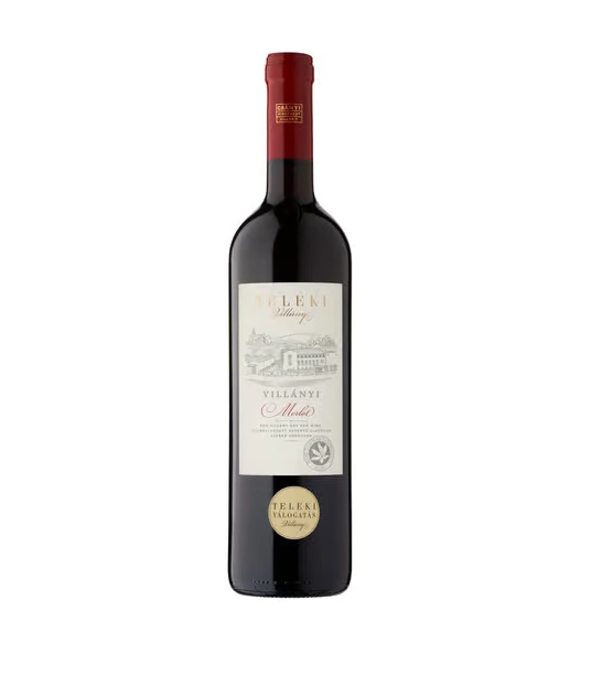 TELEKI VILLÁNYI VÁL.MERLOT SZ.V. 0.75L