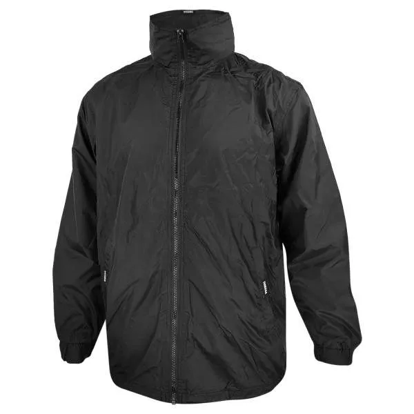 Dressa Basic bélelt kapucnis esőkabát széldzseki – fekete | KÜLÖN CSOMAG |