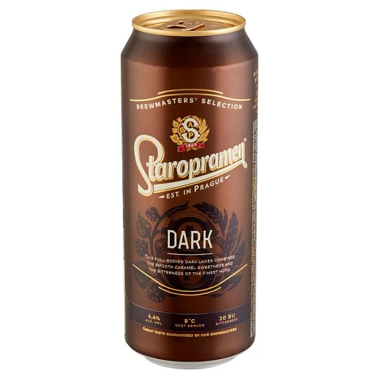 STAROPRAMEN DARK SÖR 4.4% DOB.DRS 0.5L