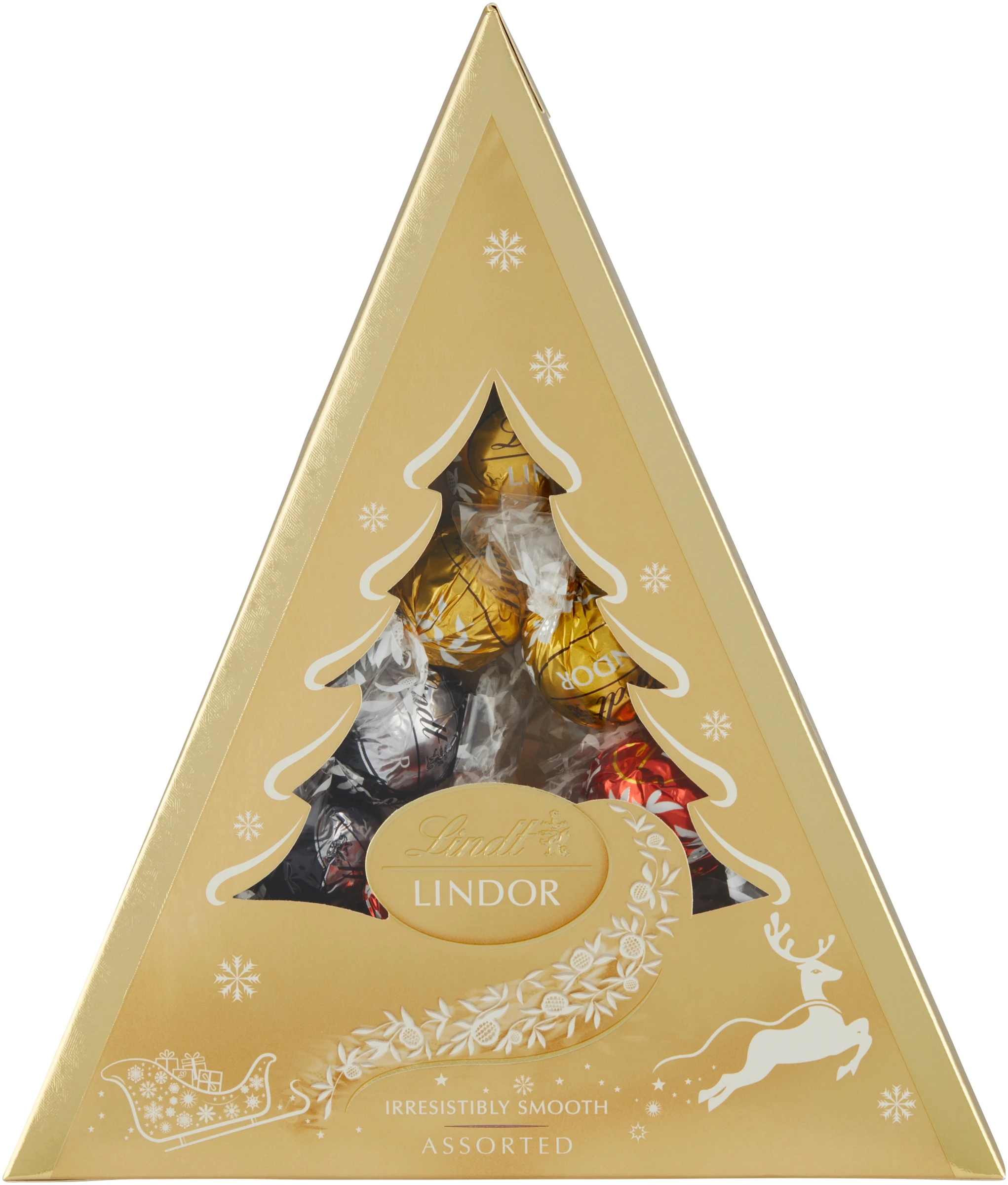 LINDT LINDOR KARÁCSONYFA VÁLOGATÁS 125G
