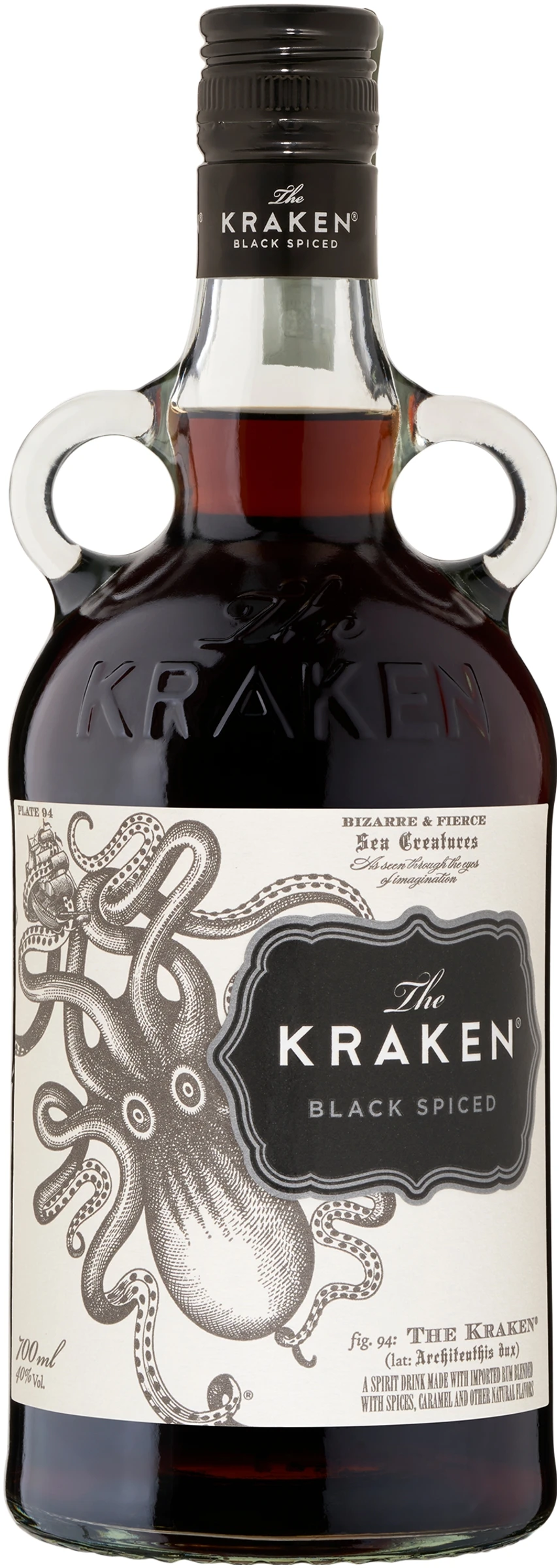 KRAKEN BLACK SPICED RUM 40% ÜV.DRS 0.7L