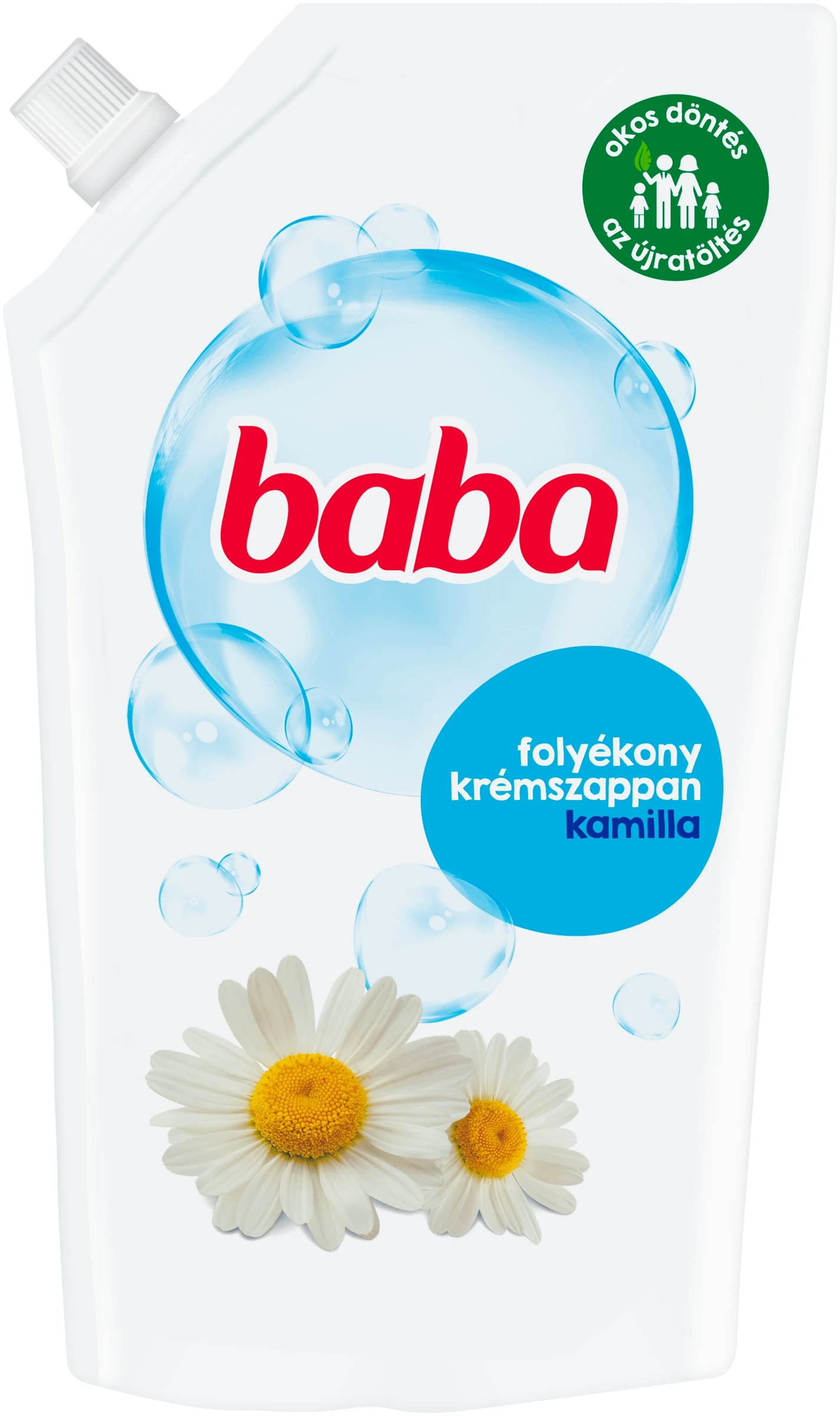 Baba kamilla folyékony krémszappan utántöltő 500 ml