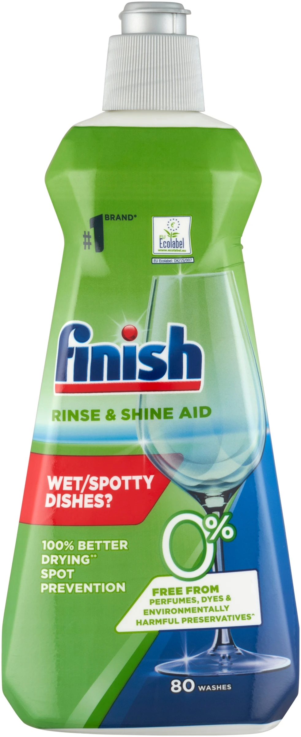 Finish 0% gépi öblítőszer 400 ml