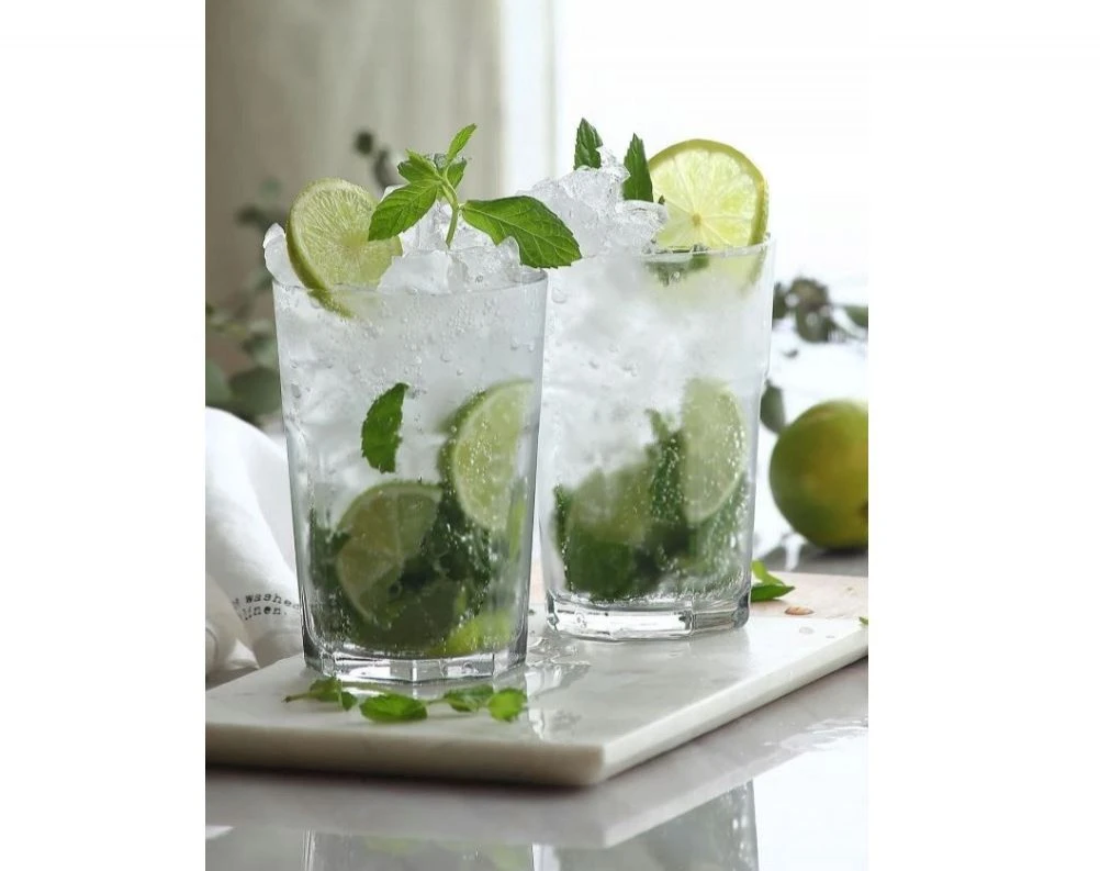 LAV modern üveg pohár készlet – 355 ml (6 darab)