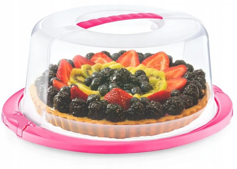 Kör alakú tortatartó doboz 31cm