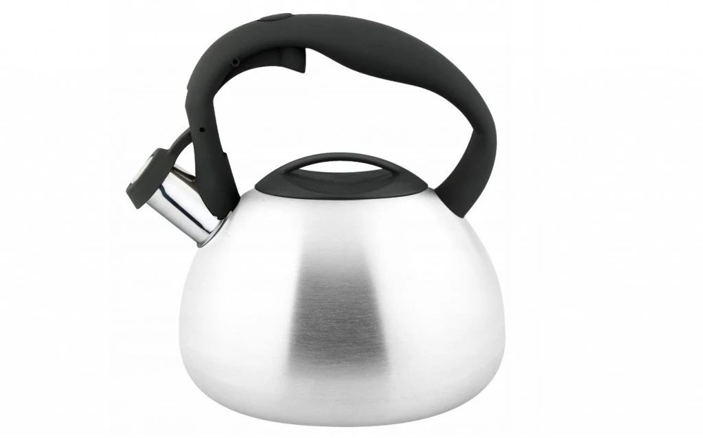 Hagyományos rozsdamentes ezüst teafőző kanna – 3L