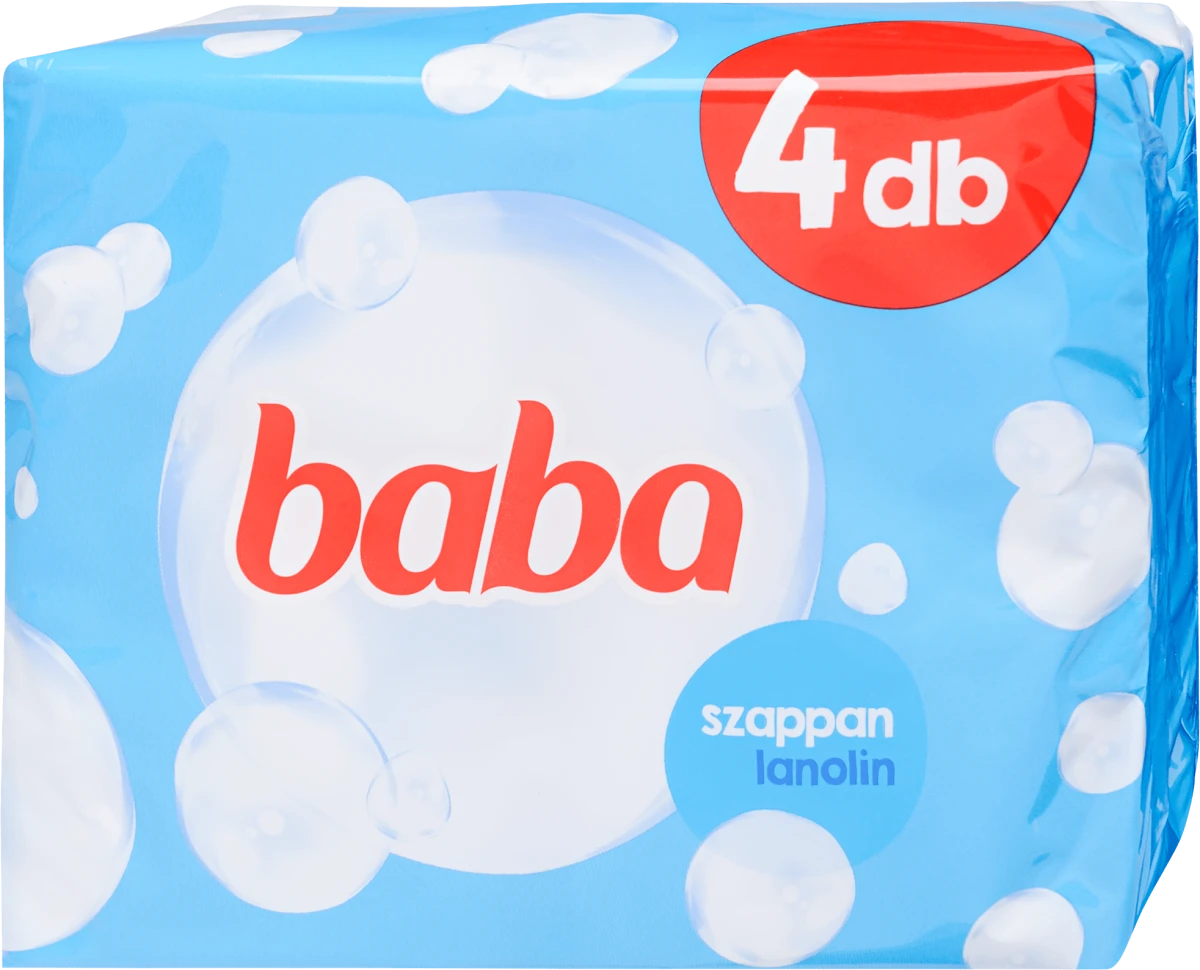 BABA LANOLINOS SZAPPAN 4X90G