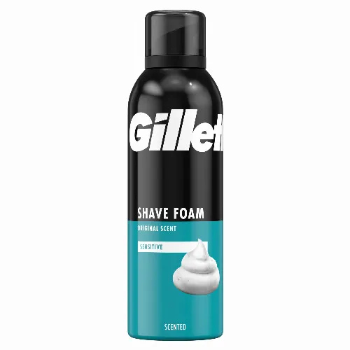 Gillette Classic Sensitive Borotvahab, Érzékeny Bőrre, 200ml