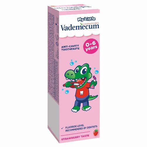 Vademecum Junior eperízű fogkrém 0-6 éves korig 50 ml