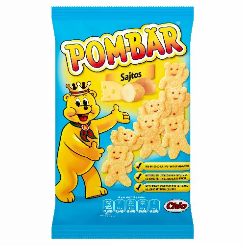 Pom-Bär sajtos burgonyasnack 50 g