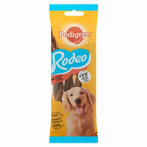 Pedigree Rodeo kiegészítő állateledel felnőtt kutyák számára marhával 4 db 70 g