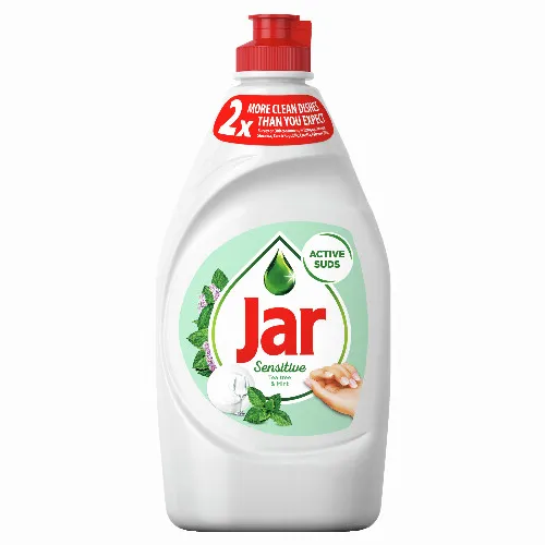 Jar Sensitive Teatree & Mint Mosogatószer, 450 ml