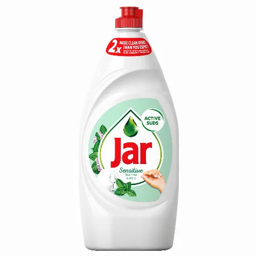 Jar Sensitive Tea Tree & Mint Folyékony Mosogatószer, Kézkímélő 900 ML