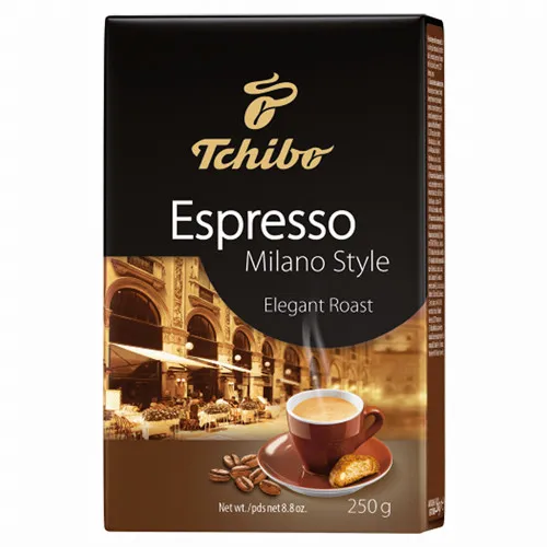 Tchibo Espresso Milano Style őrölt, pörkölt kávé 250 g
