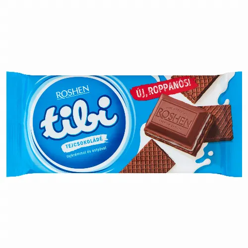 Tibi tejcsokoládé tejkrémmel és ostyával 90 g