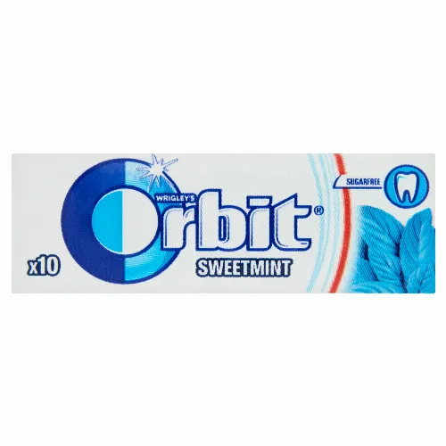 Orbit Sweetmint mentaízű cukormentes rágógumi édesítőszerrel 14 g