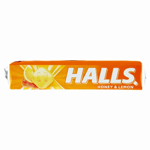 Halls citromízű, mézes, töltetlen keménycukorka 33,5 g