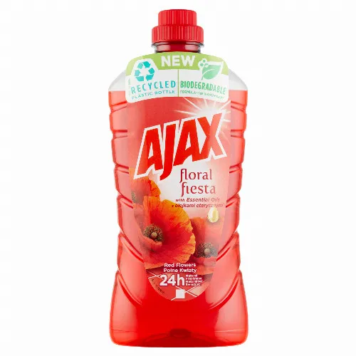 Ajax Floral Fiesta Red Flowers háztartási tisztítószer 1 l