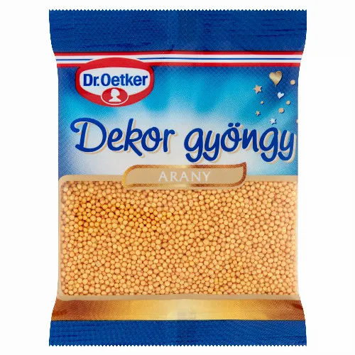 Dr. Oetker arany dekor gyöngy 30 g