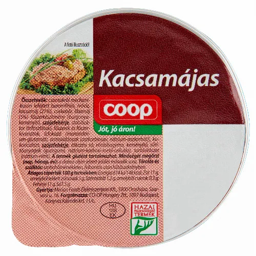 Соор kacsamájas 100 g