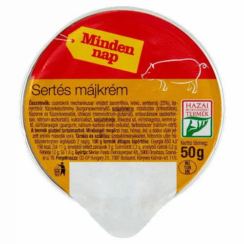 Minden nap sertés májkrém 50 g
