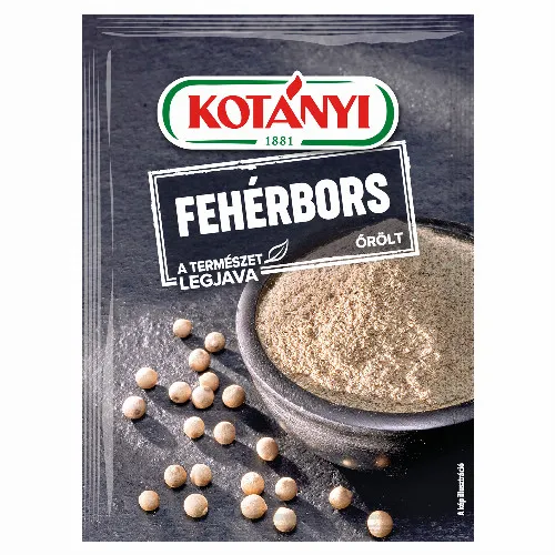 Kotányi fehérbors őrölt 20 g