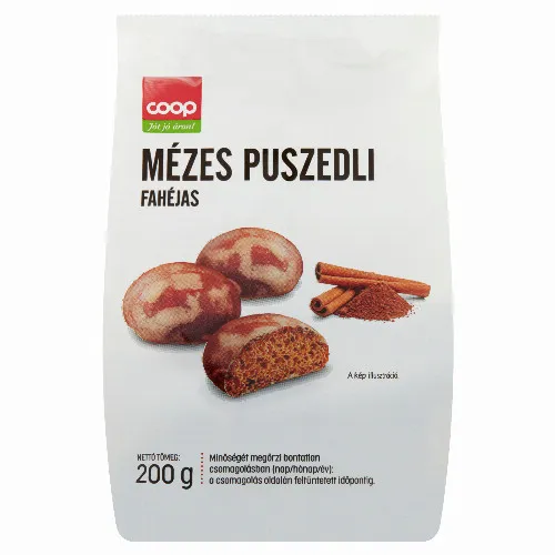 Coop fahéjas mézes puszedli 200 g