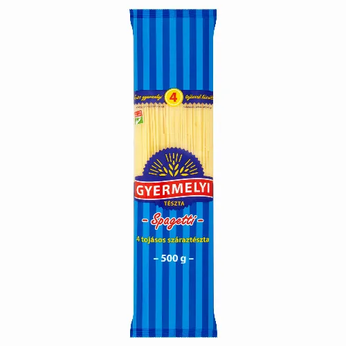 Gyermelyi spagetti 4 tojásos száraztészta 500 g