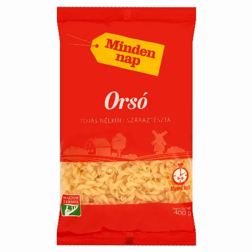 Minden nap orsó tojás nélküli száraztészta 400 g