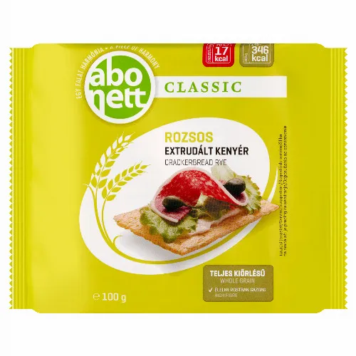 Abonett Classic rozsos extrudált kenyér 100 g