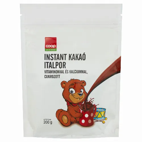 COOP INSTANT KAKAÓ ITALPOR 200G