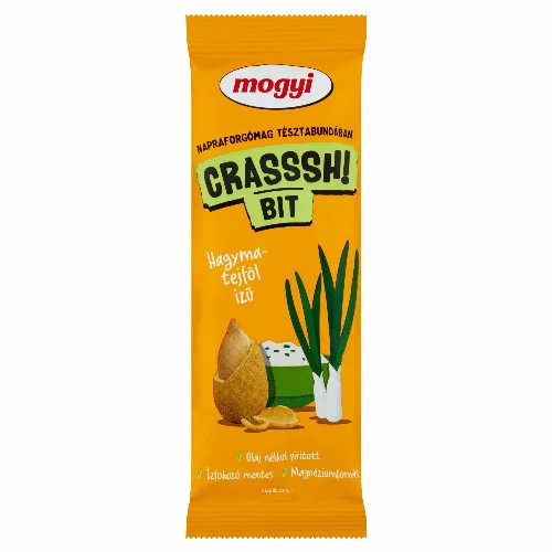 Mogyi Crasssh! Bit napraforgómag hagyma-tejföl ízű tésztabundában 70 g