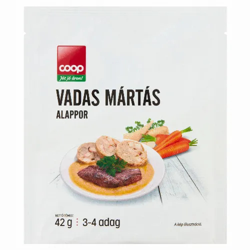 Coop vadas mártás alappor 42 g