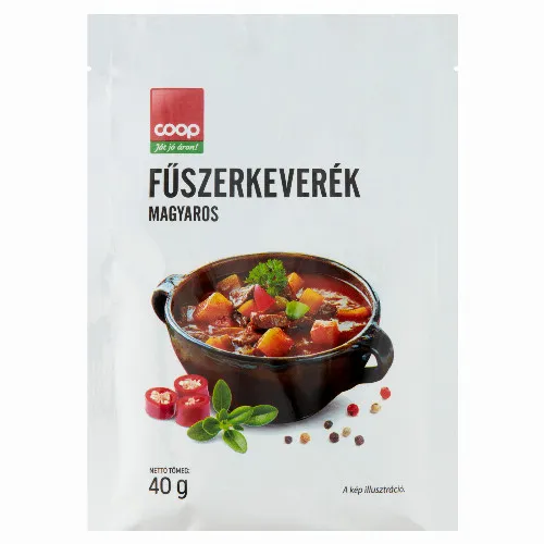 Coop magyaros fűszerkeverék 40 g