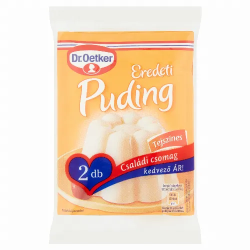 Dr. Oetker Eredeti Puding tejszínes pudingpor 2 x 40 g