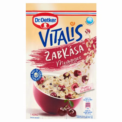 Dr. Oetker Vitalis meggyes zabkása alappor 55 g