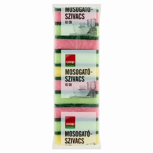 Coop mosogatószivacs 10 db