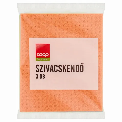 Coop szivacskendő 3 db