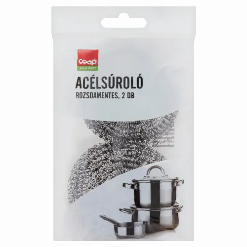 Coop rozsdamentes acélsúroló 2 db