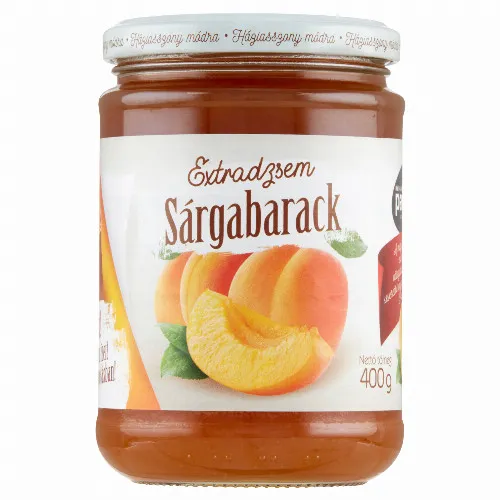Pacific sárgabarack extradzsem csökkentett energiatartalommal, cukorral és édesítőszerrel 400 g