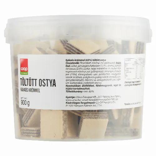 Соор kakaós krémmel töltött ostya 900 g
