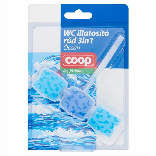 Coop 3in1 Óceán WC illatosító rúd 45 g