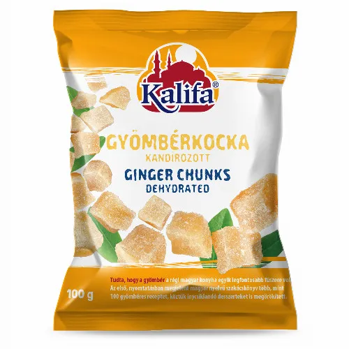 Kalifa kandírozott gyömbérkocka100 g