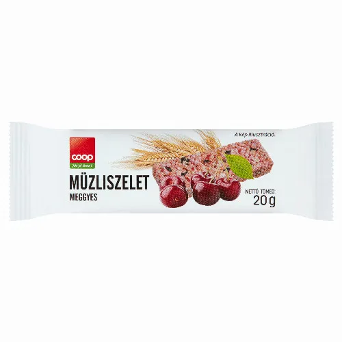 Cоор meggyes müzliszelet 20 g