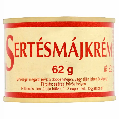 Sertésmájkrém 62 g