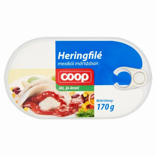 Coop heringfilé mexikói mártásban 170 g