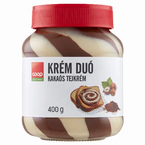 Cоор krém duó kakaós tejkrém 400 g
