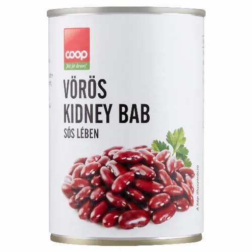 Cоор vörös kidney bab sós lében 410 g