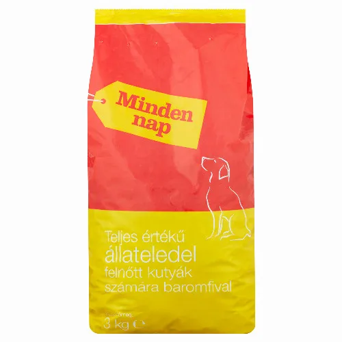 Minden nap teljes értékű állateledel felnőtt kutyák számára baromfival 3 kg