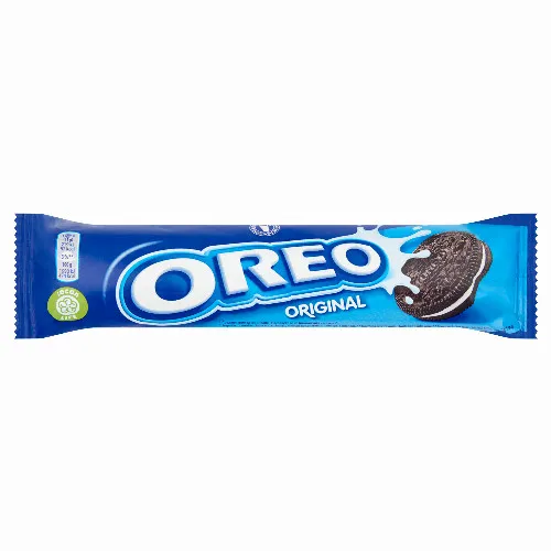 Oreo Original vanília ízű töltelékkel töltött kakaós keksz 154 g